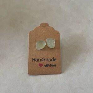 Sea Glass Studs